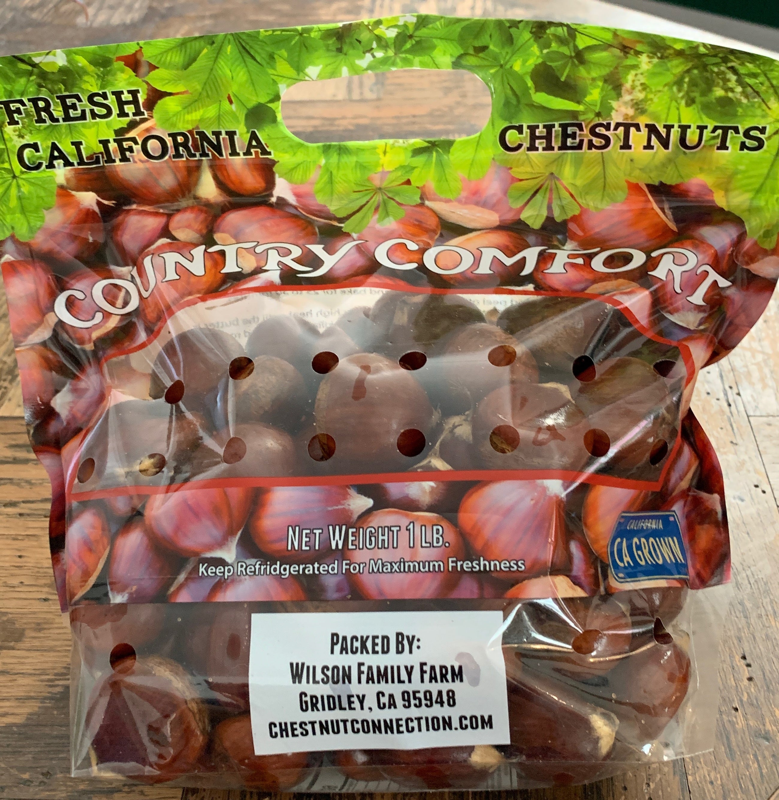 California Chestnuts - 1 Lb Gift Bag